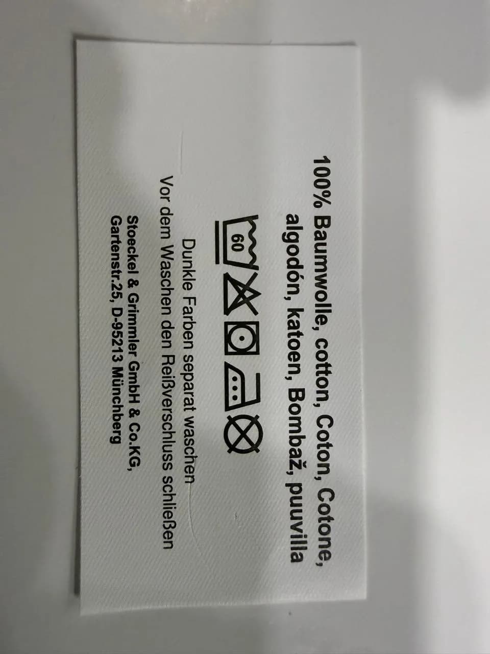 TAFFETA LABELS